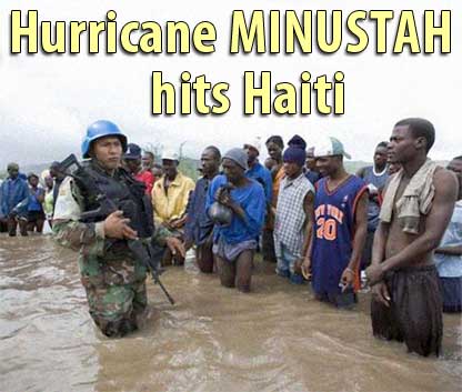 Hurricane MINUSTAH hits Haiti - December 21, 2008