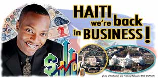 Ad for haitian American Chamber of Commerce