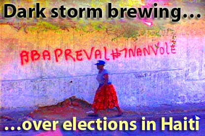 Dark storm brewing over elections in Haiti - February 6, 2006